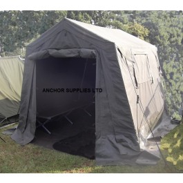 Ex British Army 9' x 9' Command Post (Wolf) Tent- A Grade