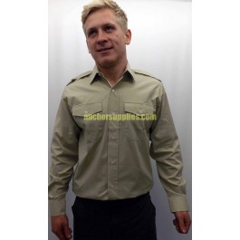 British Army Fawn All Ranks Shirt - MENS
