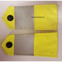 Ex Police Hi Vis Epaulettes with Reflective Band