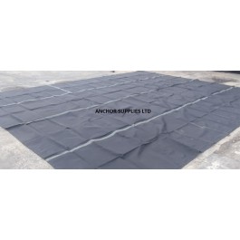 Ex British Army Heavy Duty Ground Sheet 20ft x 17ft Nylon Large Waterproof Sheet