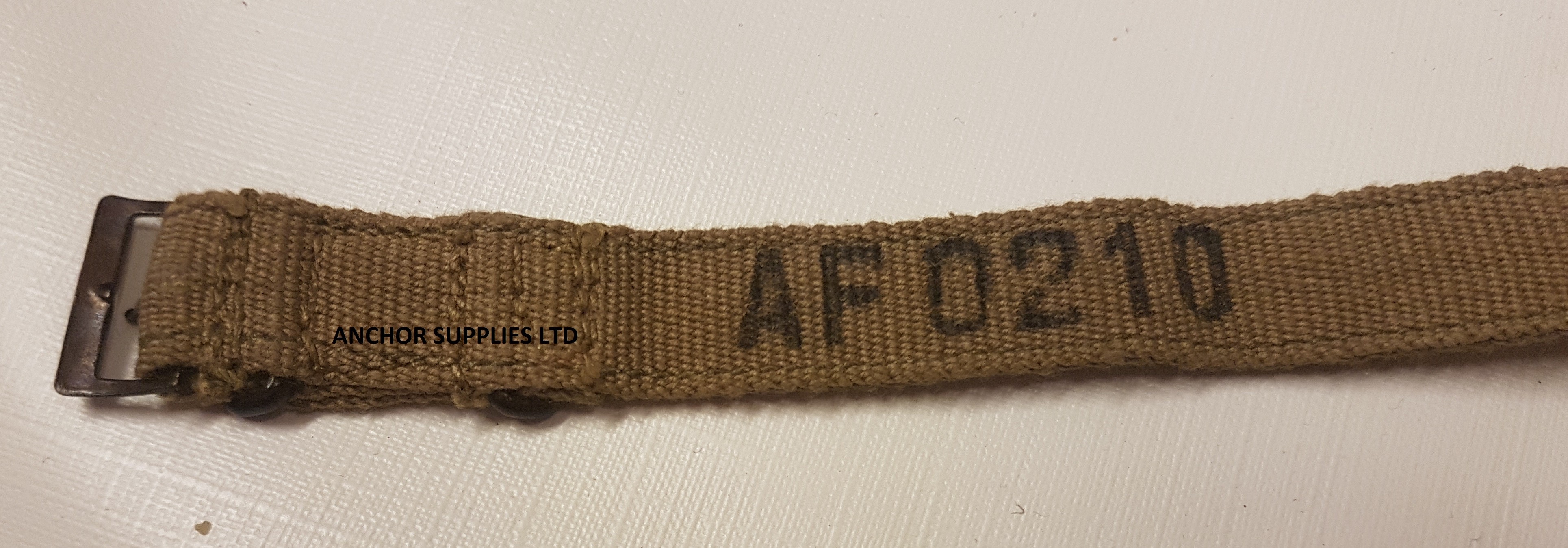 Genuine W10 Webbing Watch Strap AF 0210