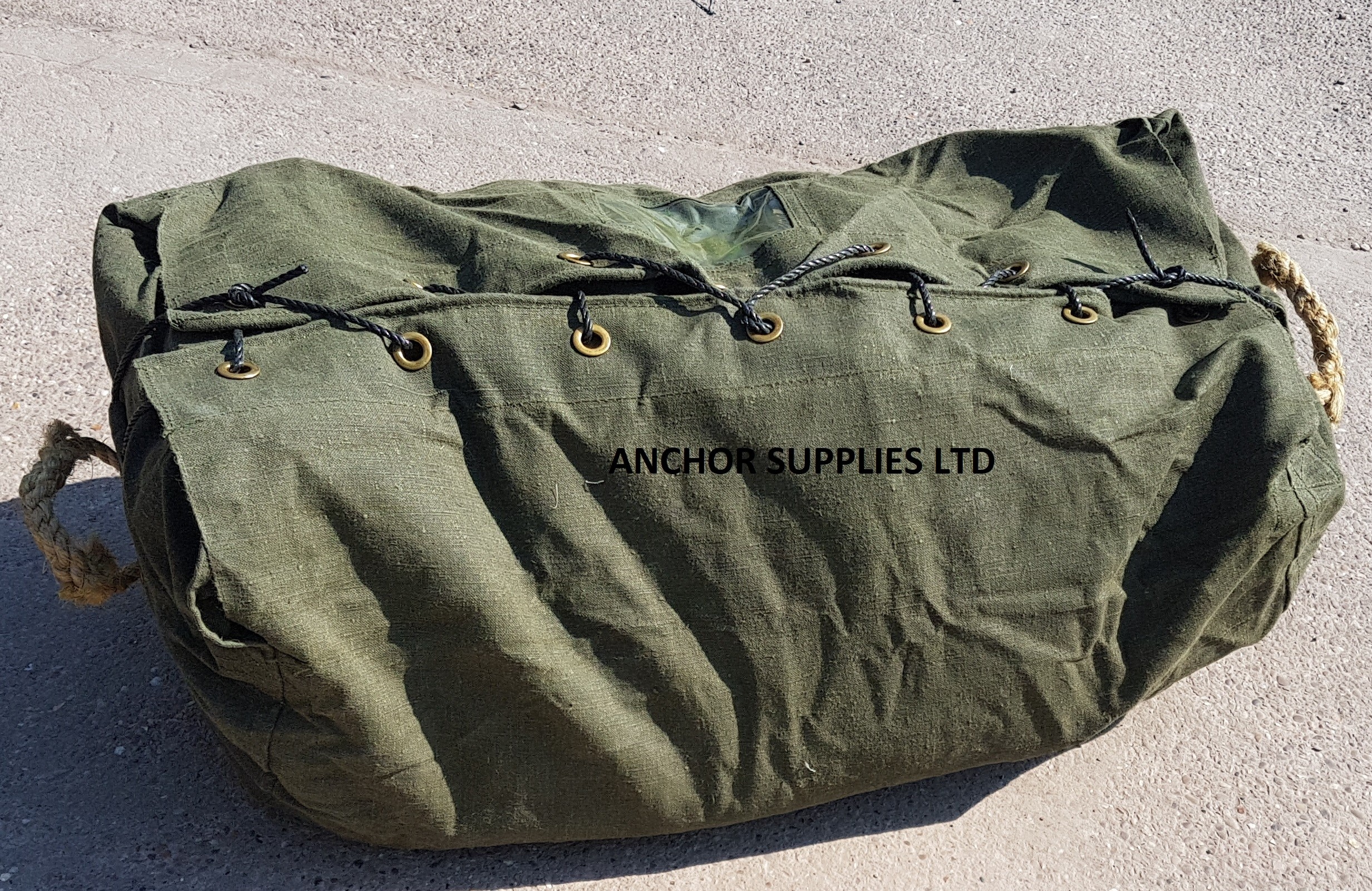 Ex British Army Heavy Duty Canvas Tent Bag Valise 160lb Tent Bag
