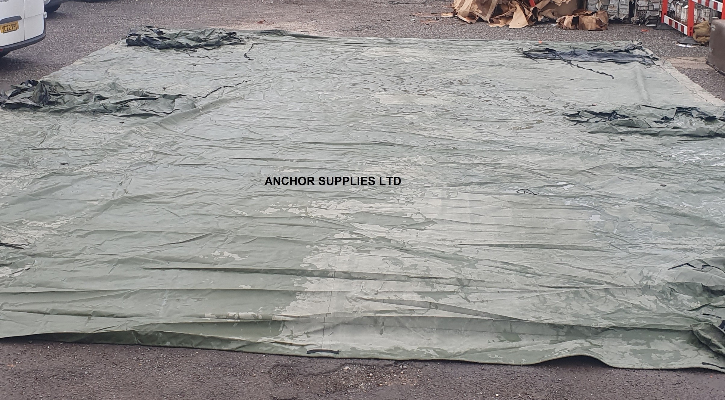 Ex British Army Large Tarp 45ft x 32ft