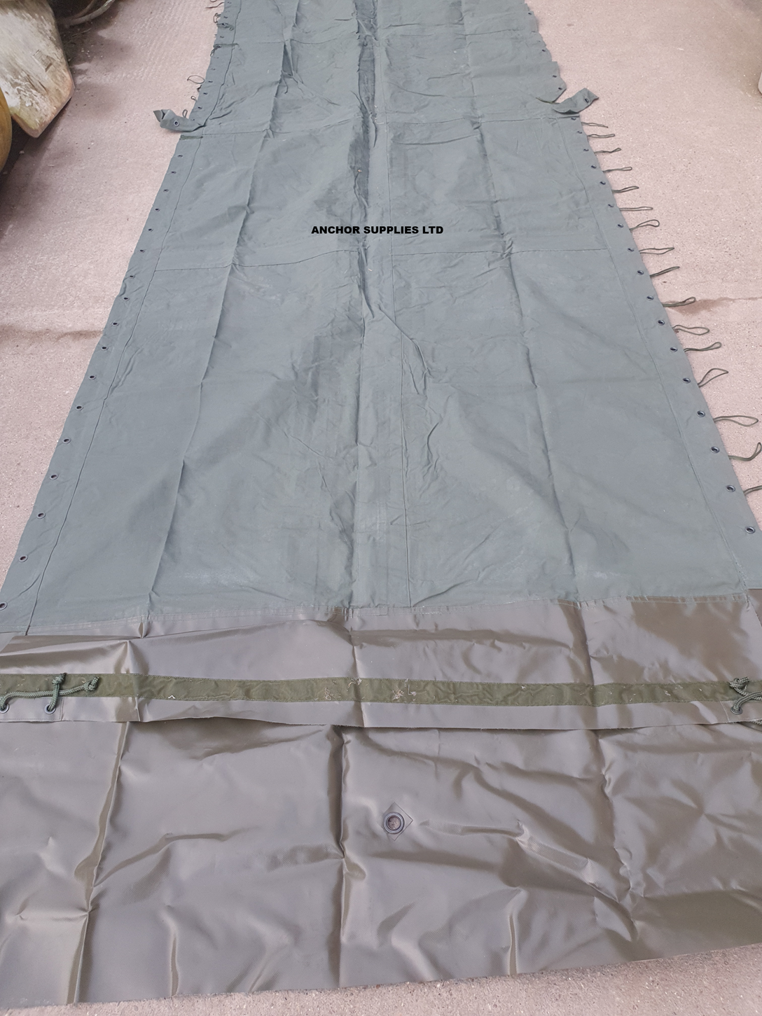 Heavy Duty Canvas Sheet 21ft x 6ft (Short passageway middle)