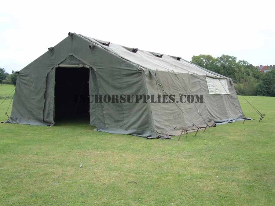 24 x 18 Ex British Army Frame Tent - Super Grade