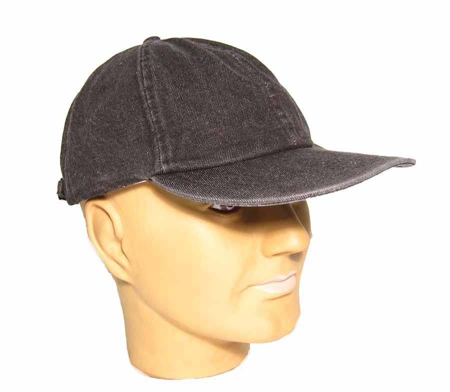 Adults Beachfield Denim Cap Black or Green Denim
