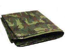 2.4m x 3.0m Camo Tarpaulin