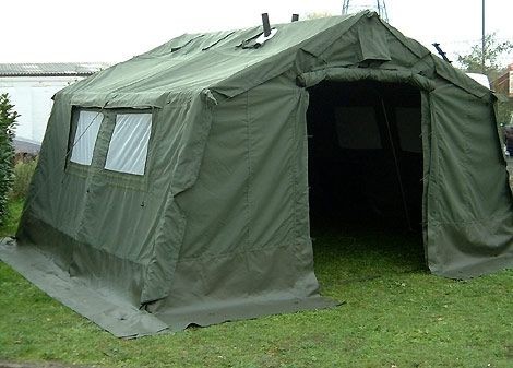 18 x 12 Ex British Army OFCS Catering Frame Tent - Super Grade