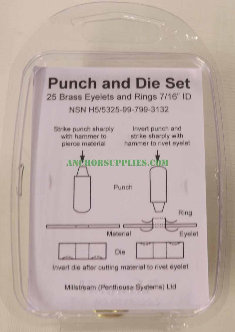 Punch And Die Set (Eyelets)
