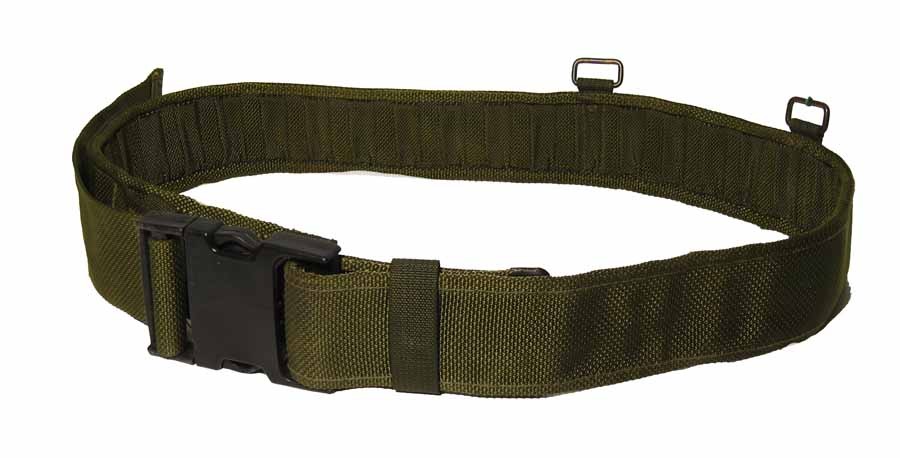 PLCE Webbing Belt - Olive Green