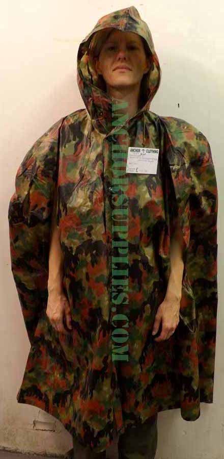 Swiss Army  Alpenflage Poncho
