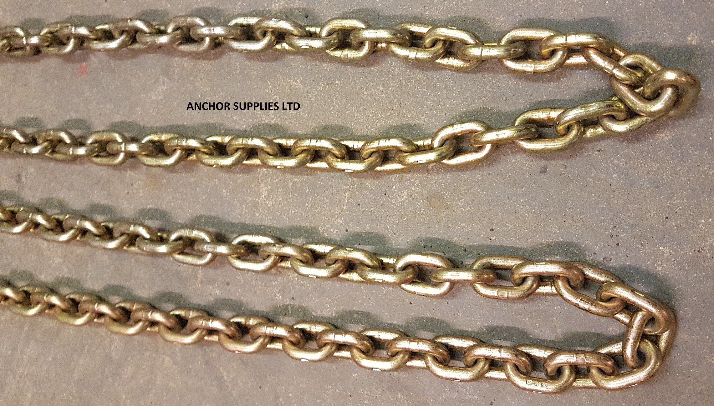 Ex Military Heavy Duty Chain 2 x 2m Lengths