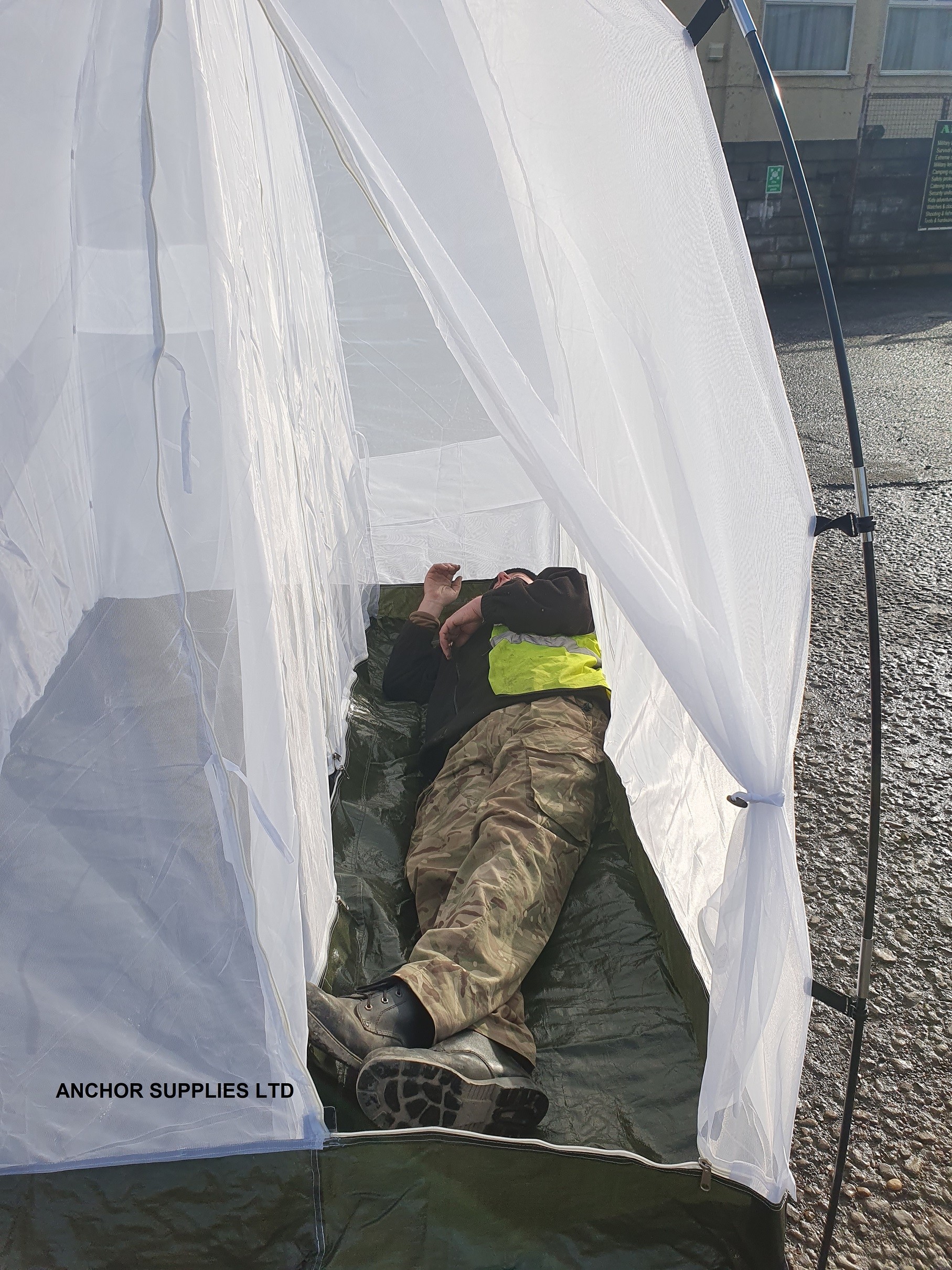 UK Ferrino Two Person Ground Sheet Mosquito Net