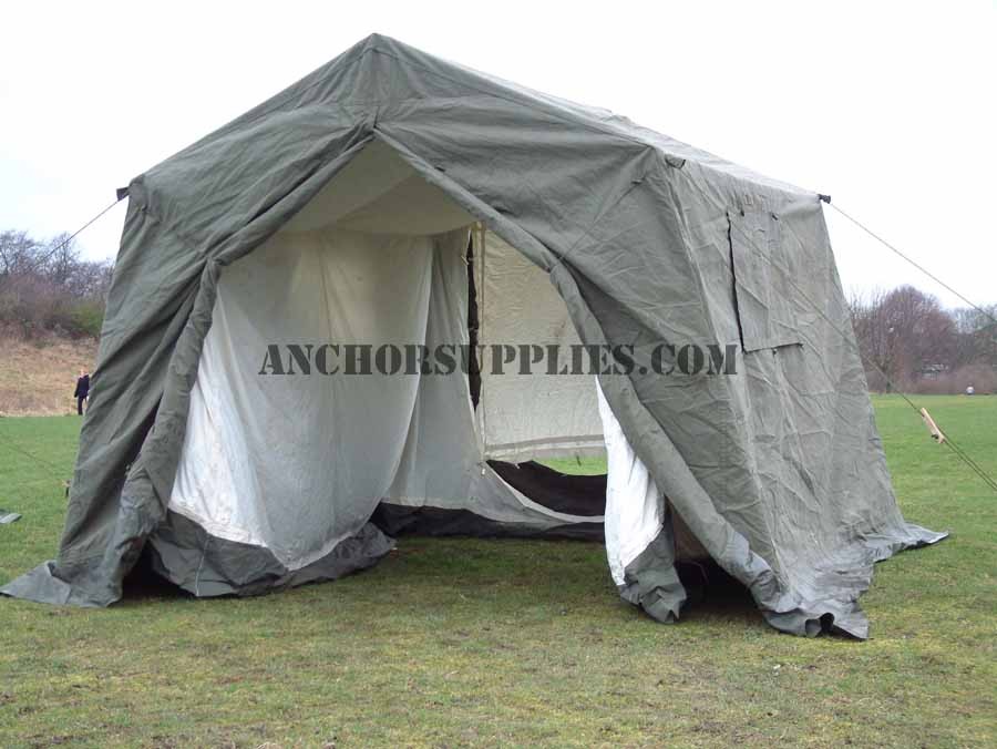 9 x 9 Ex British Army Frame Tent - A Grade